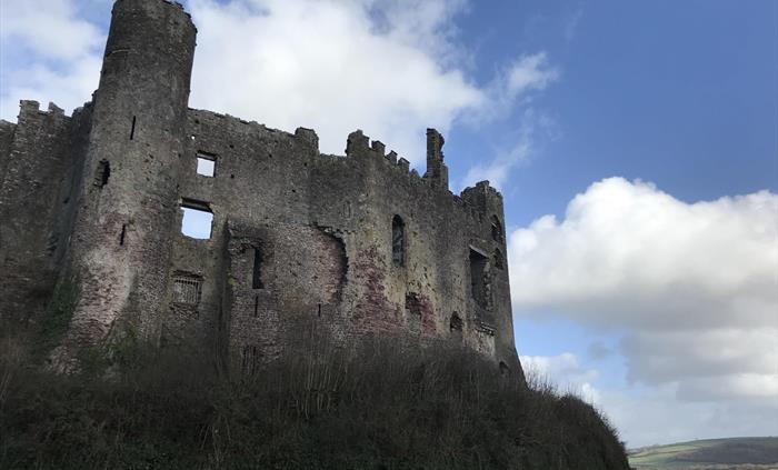 Local Castle in Laugharne - 45 mins